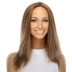16" Ponytail Silk Part Wig Light Brown Babylight