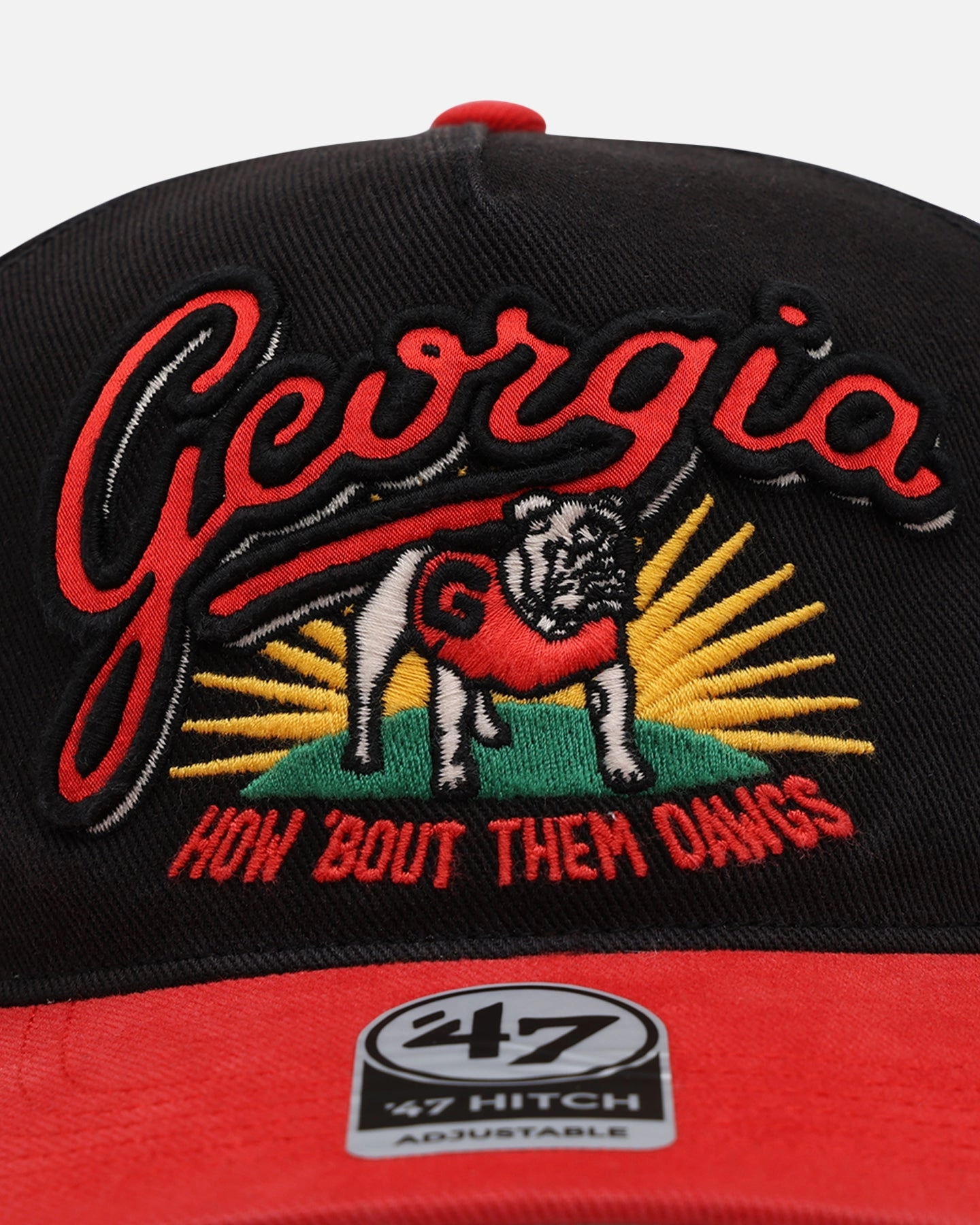 47 Brand Georgia Bulldogs 'NCAA Trophy Case' Premium Hitch Snapback Black