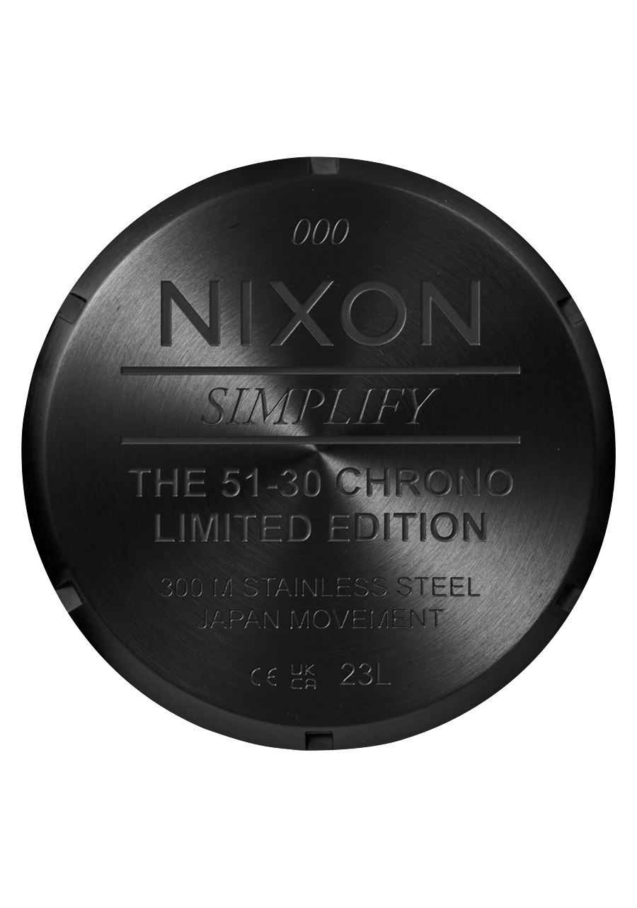 51-30 Chrono Leather - Black / Pumice / Charcoal