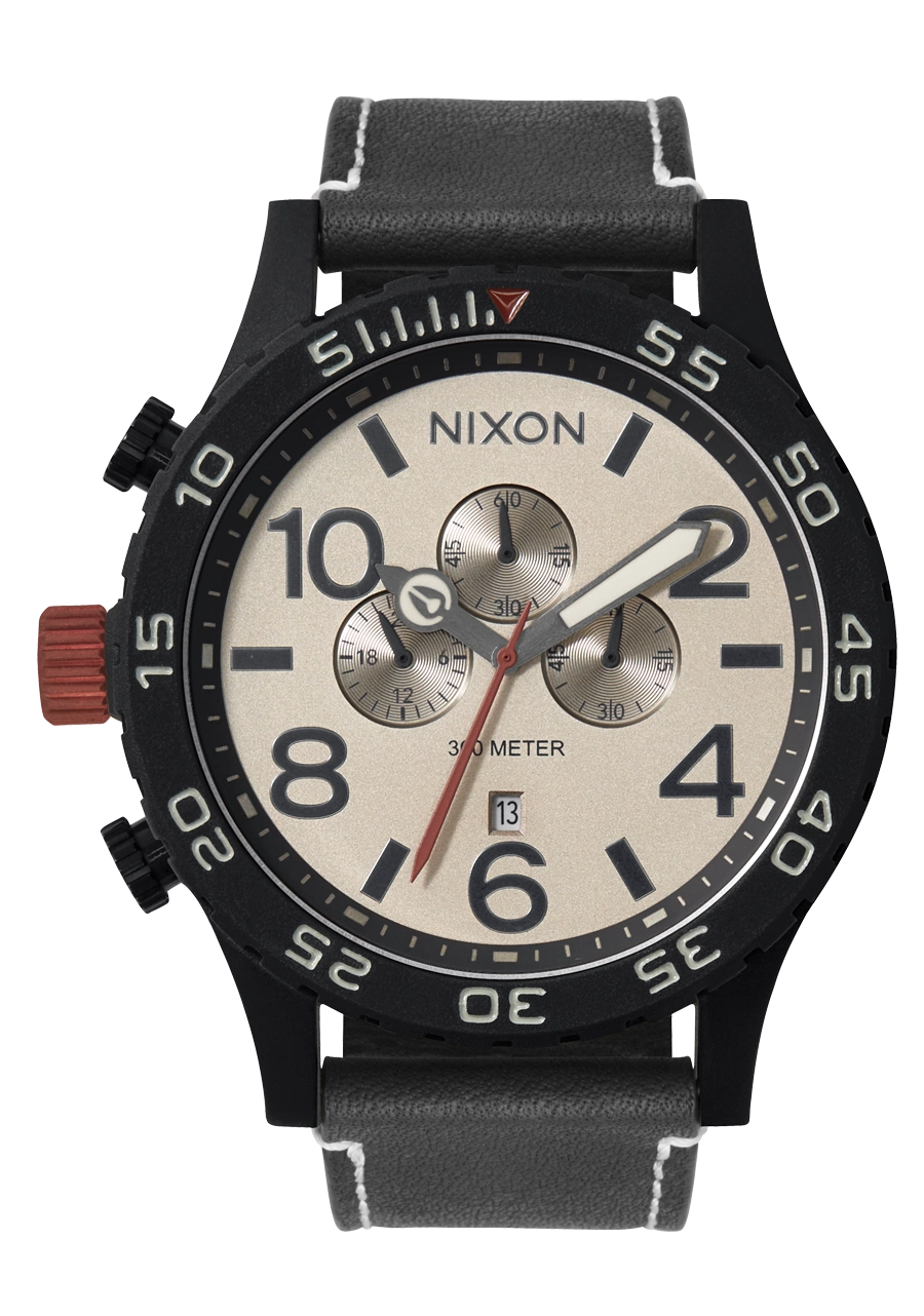 51-30 Chrono Leather - Black / Pumice / Charcoal