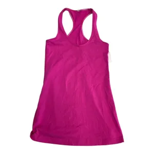 Athletic Tank Top By Lululemon In Pink, Size:S