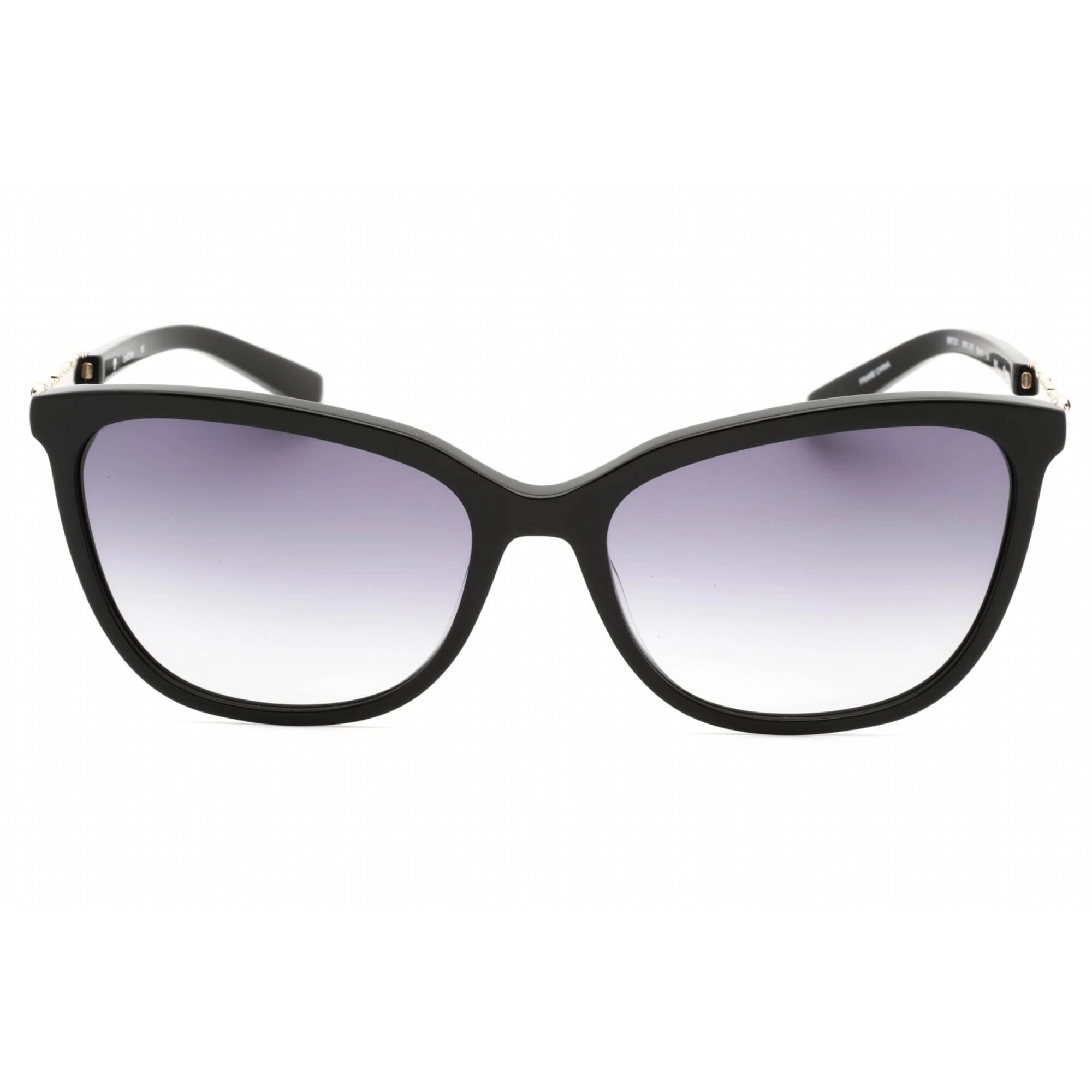 Bebe Women's Sunglasses - Jet Full Rim Rectangular Fixed Nose Pads Frame | BB7221 001