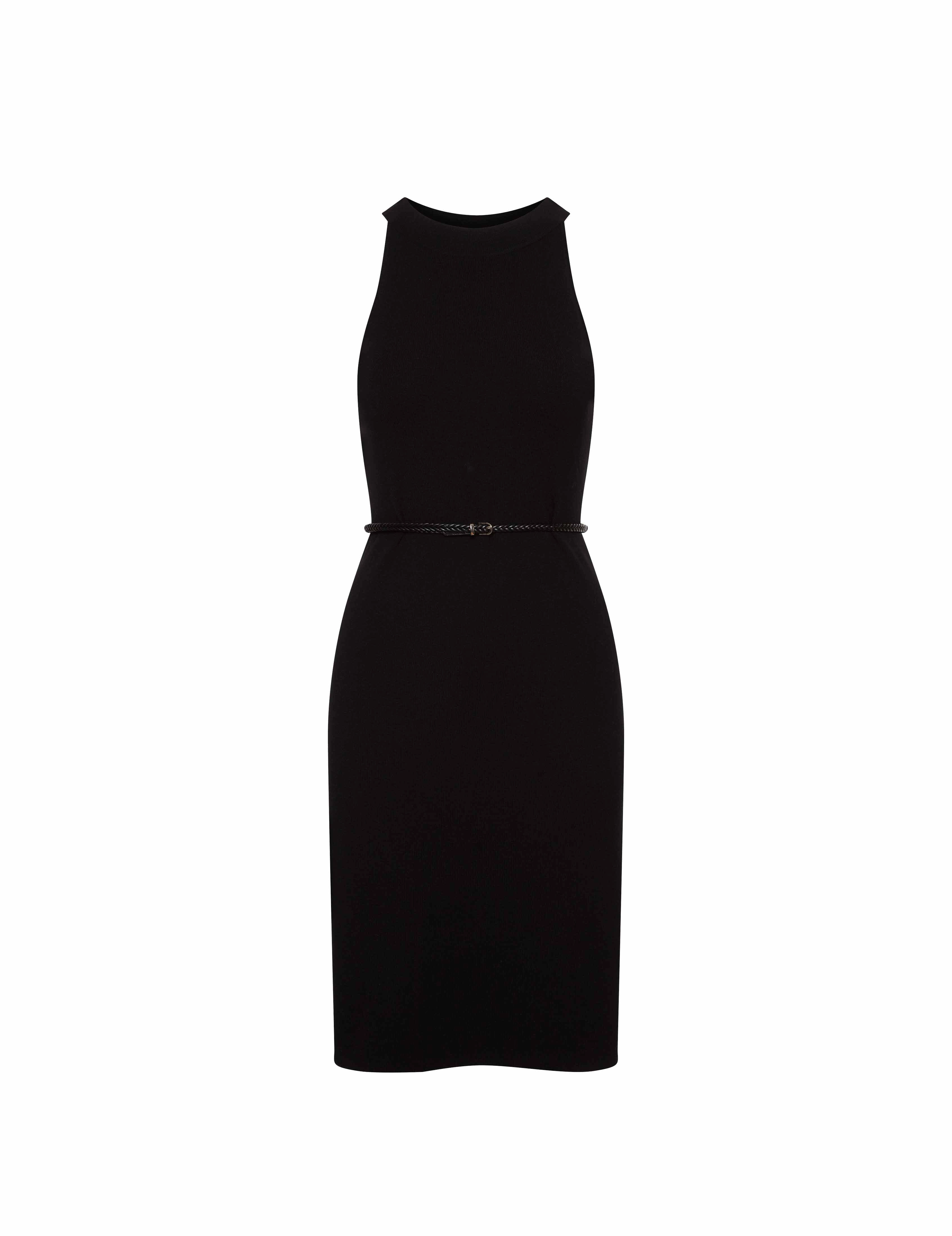 Belted Halter Neck Dress- Sale