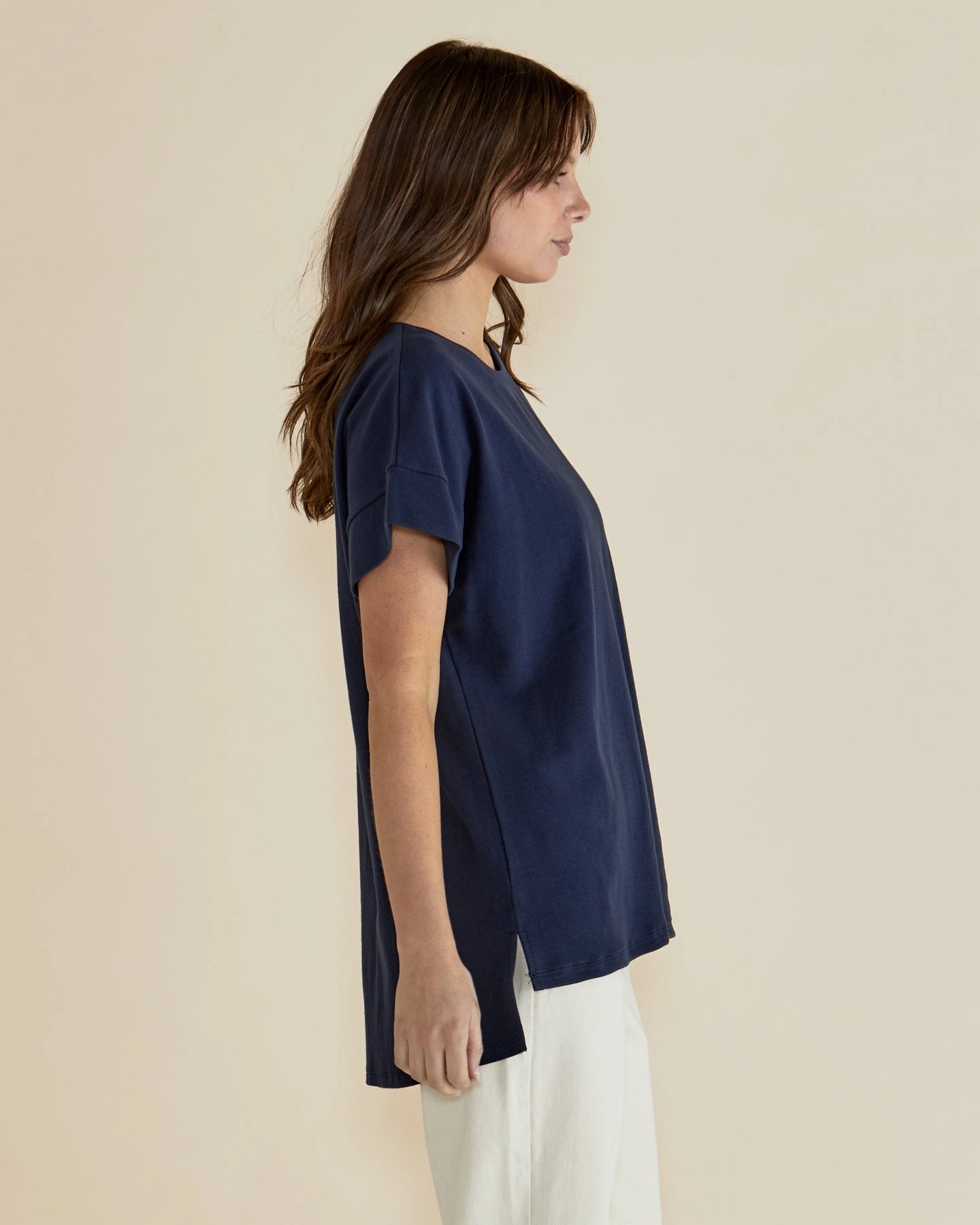Betty Basics Willa Tee Navy