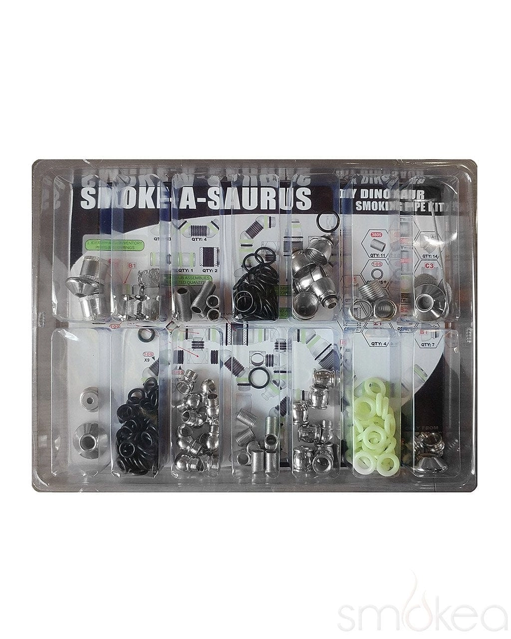 Big Pipe Smoke A Saurus Rex Metal Pipe Super Kit