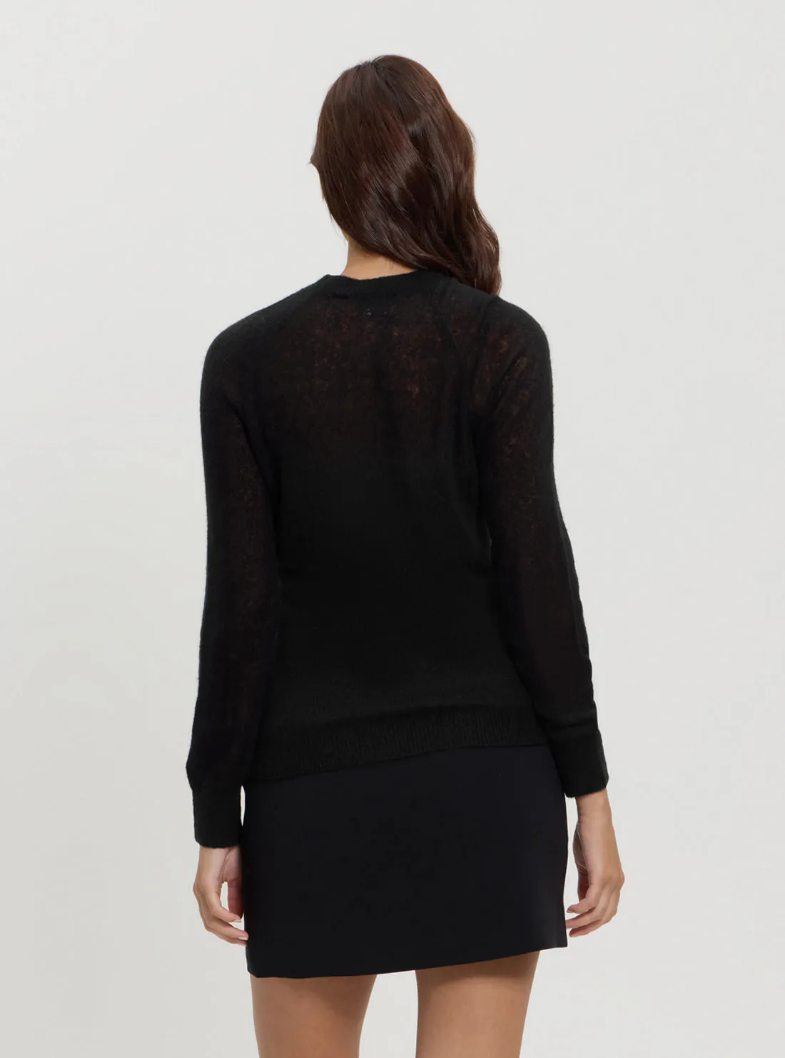 Black Izabella Knit Top