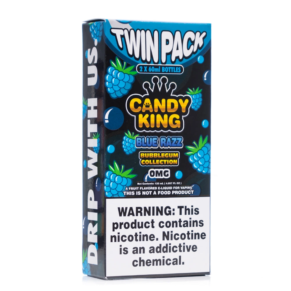 Bubblegum Collection by Candy King - Blue Razz Twin Pack