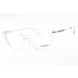 Burberry Women's Eyeglasses - Transparent Plastic Square Full Rim Frame | 0BE2391 3024
