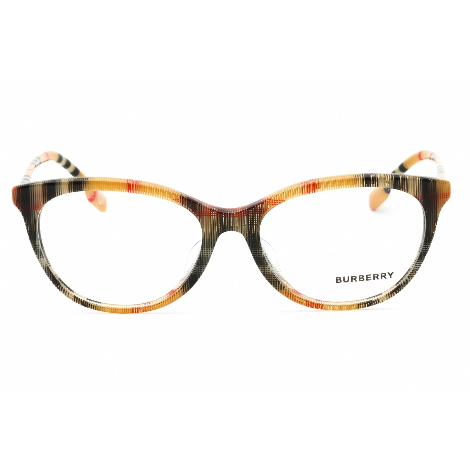 Burberry Women's Eyeglasses - Vintage Check Plastic Full Rim Cat Eye | 0BE2389F 4087