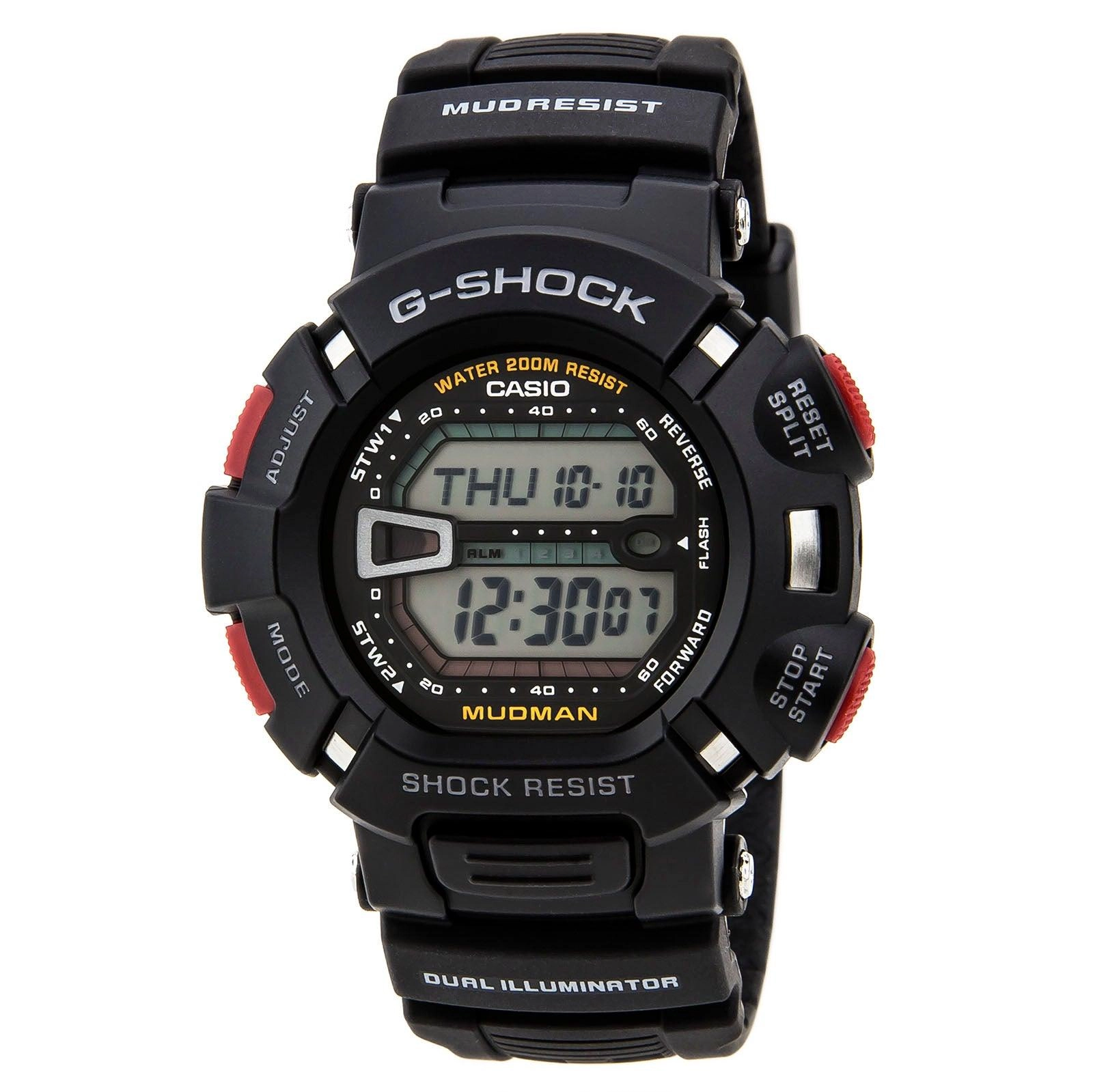 Casio Men's G-Shock Tough Mud Resistant Super Illuminator Watch | G9000-1V