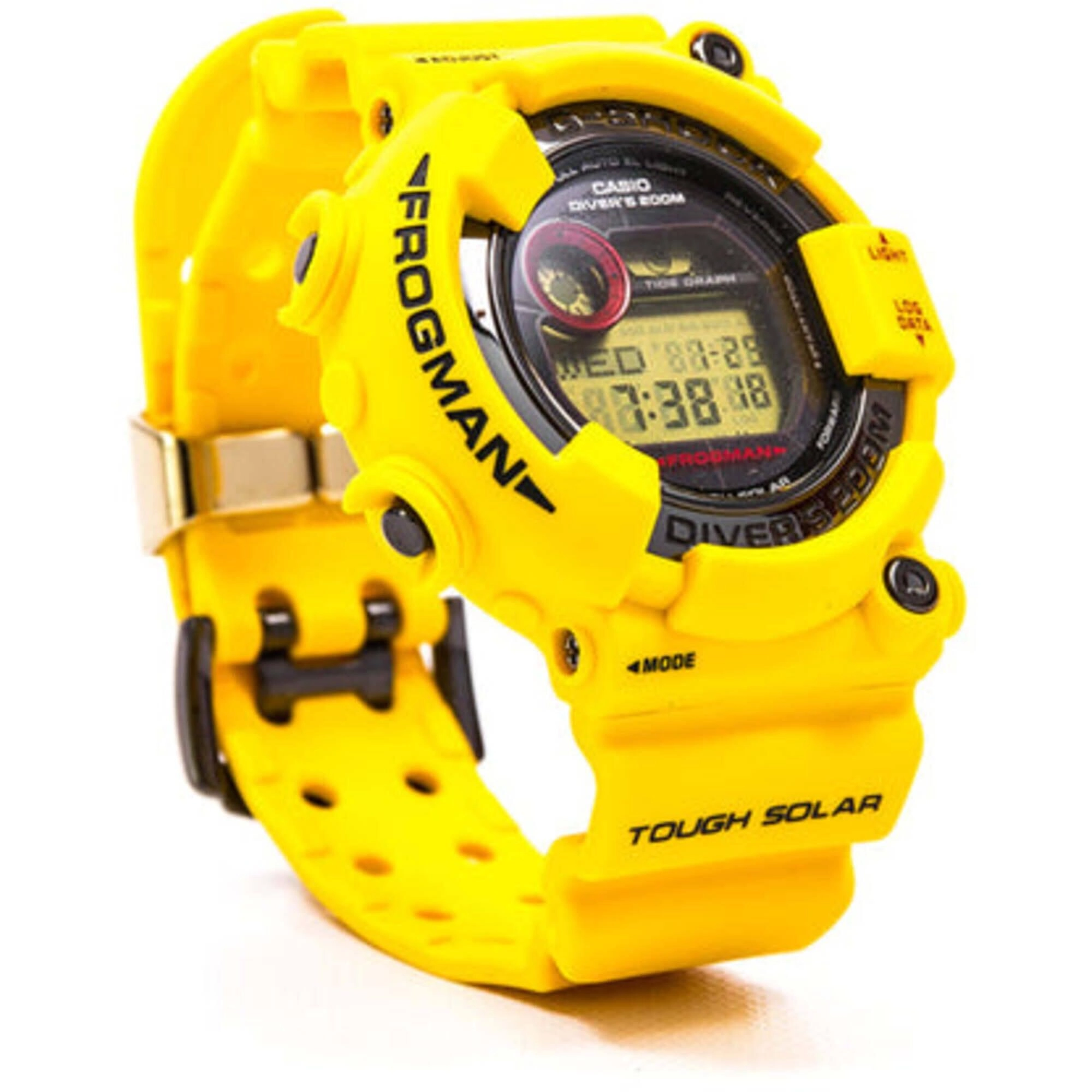 Casio Men's Watch - G-Shock Frogman Black Digital Dial Yellow Strap | GF-8230E-9CR