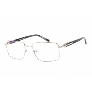 Charriol Women's Eyeglasses - Shiny Silver Titanium Rectangular Frame | PC75082 C02