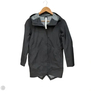 Coat Raincoat By Lululemon In Black, Size: Xs