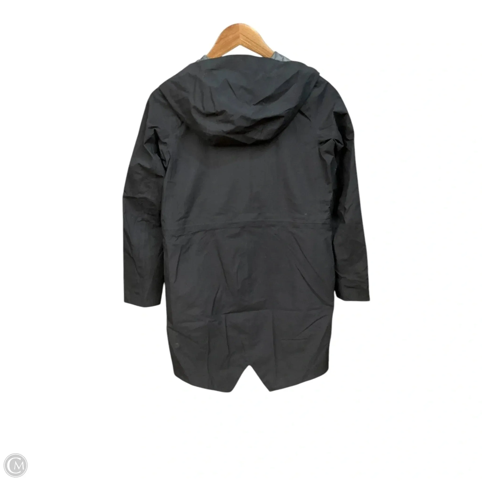 Coat Raincoat By Lululemon In Black, Size: Xs