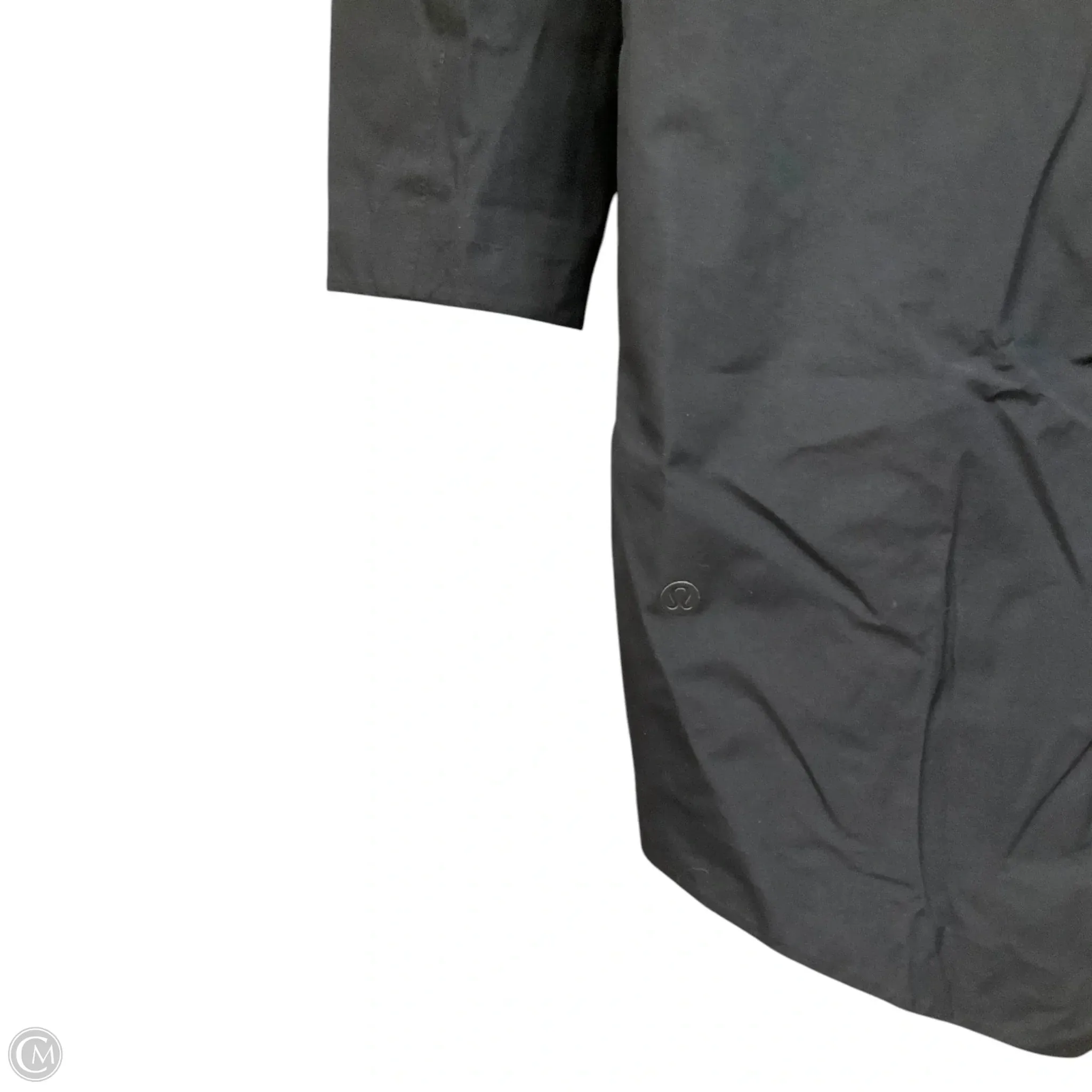 Coat Raincoat By Lululemon In Black, Size: Xs