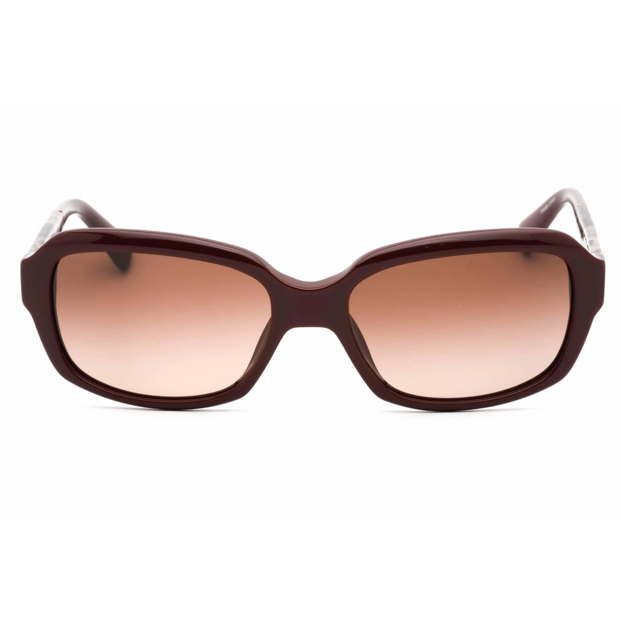 Cole Haan Women's Sunglasses - Burgundy Zylonite Full Rim Rectangular | CH7004 604