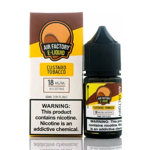 Custard Tobacco Salt - Air Factory E-Juice