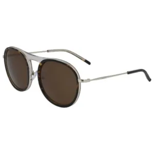 Dkny Women's Sunglasses - Spotty Tort Taupe Plastic Round Frame | DKNY DK700S 235