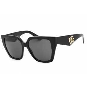 Dolce & Gabbana Women's Sunglasses - Black Cat Eye Full Rim Frame | 0DG4438 501/87