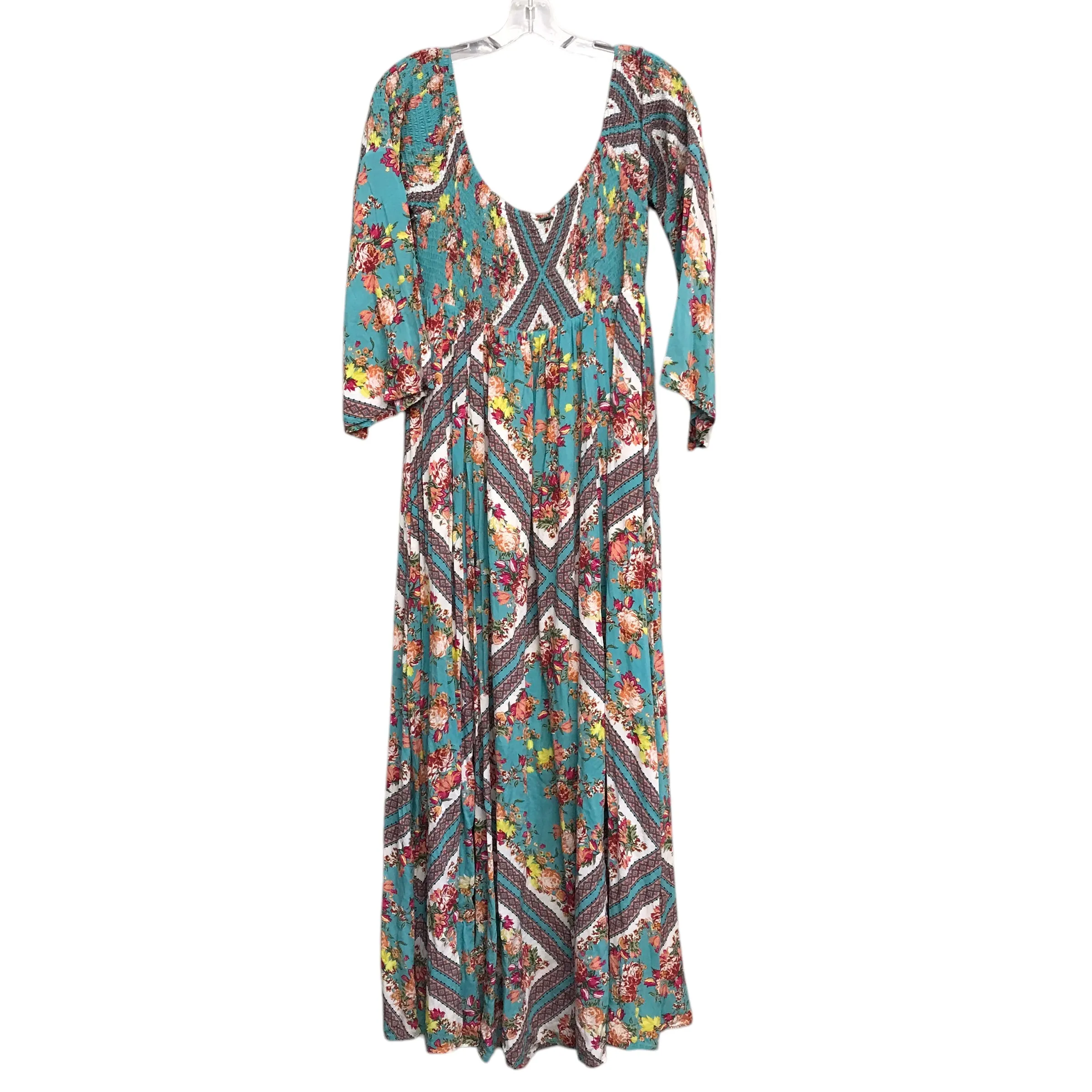 Dress Casual Maxi By Torrid In Floral Print, Size:2X