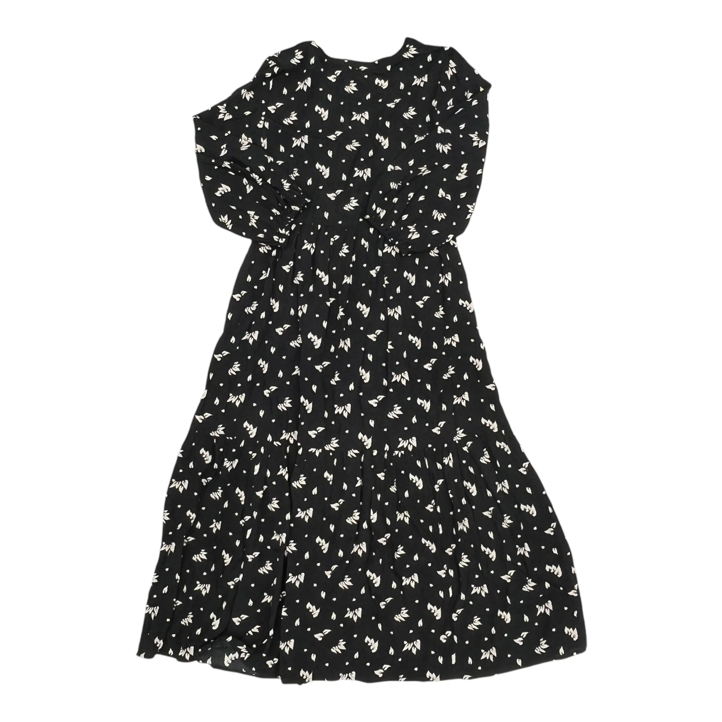 Dress Casual Midi By Chelsea 28 In Black, Size:Xs