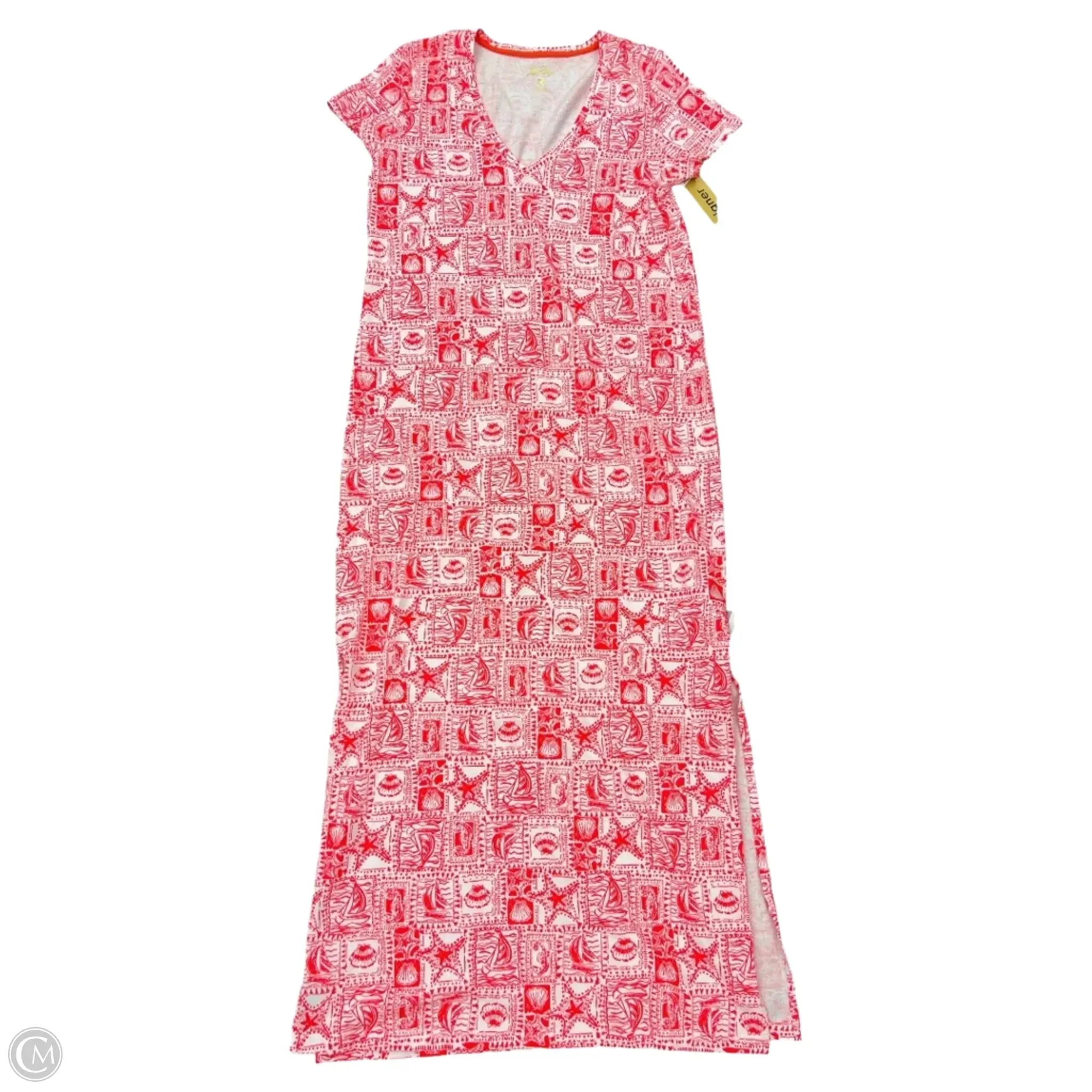 Dress Designer By Lilly Pulitzer In Red, Size: M