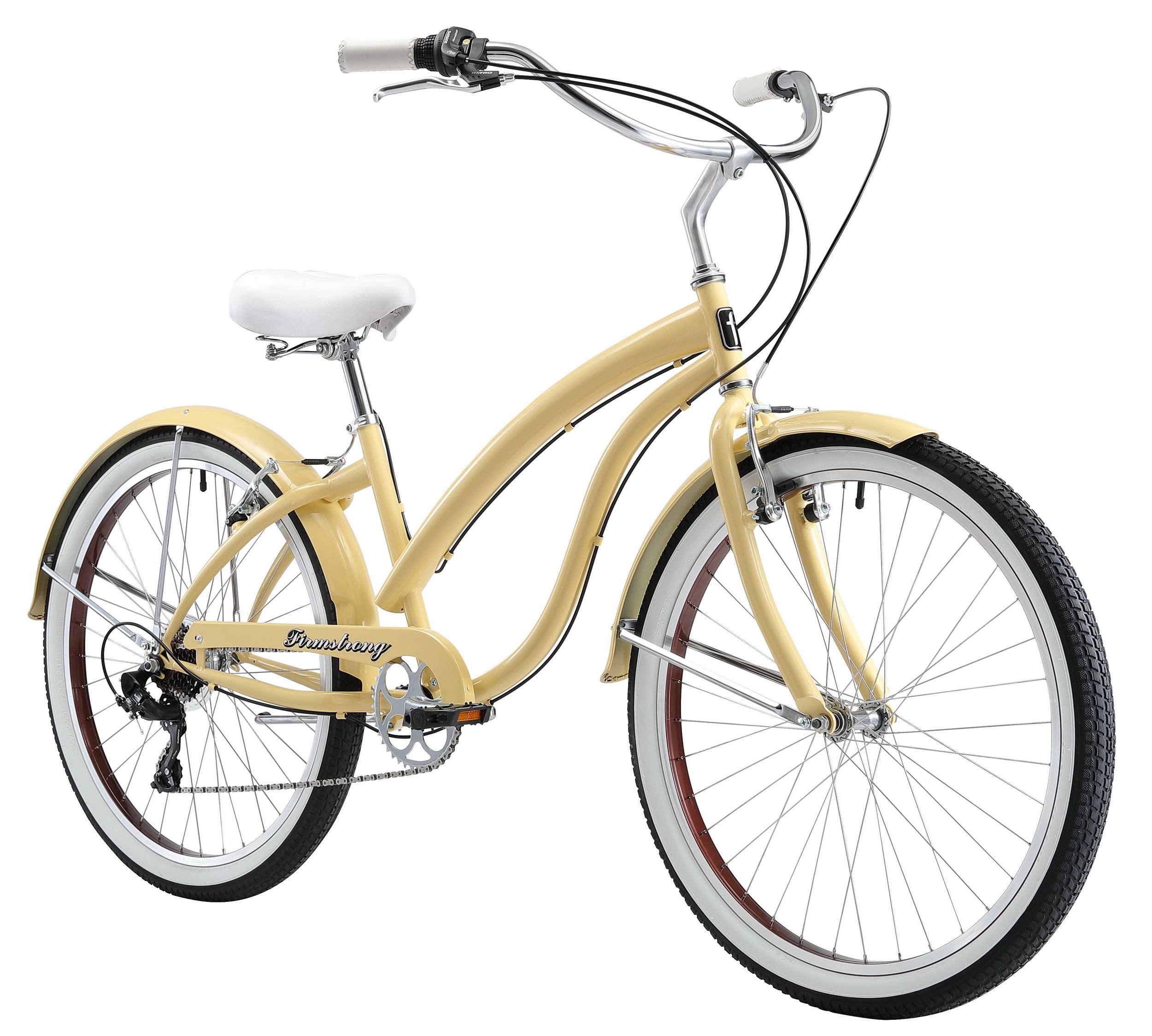 Firmstrong Bella Fashionista 7 Speed - Women's Beach Cruiser Bike