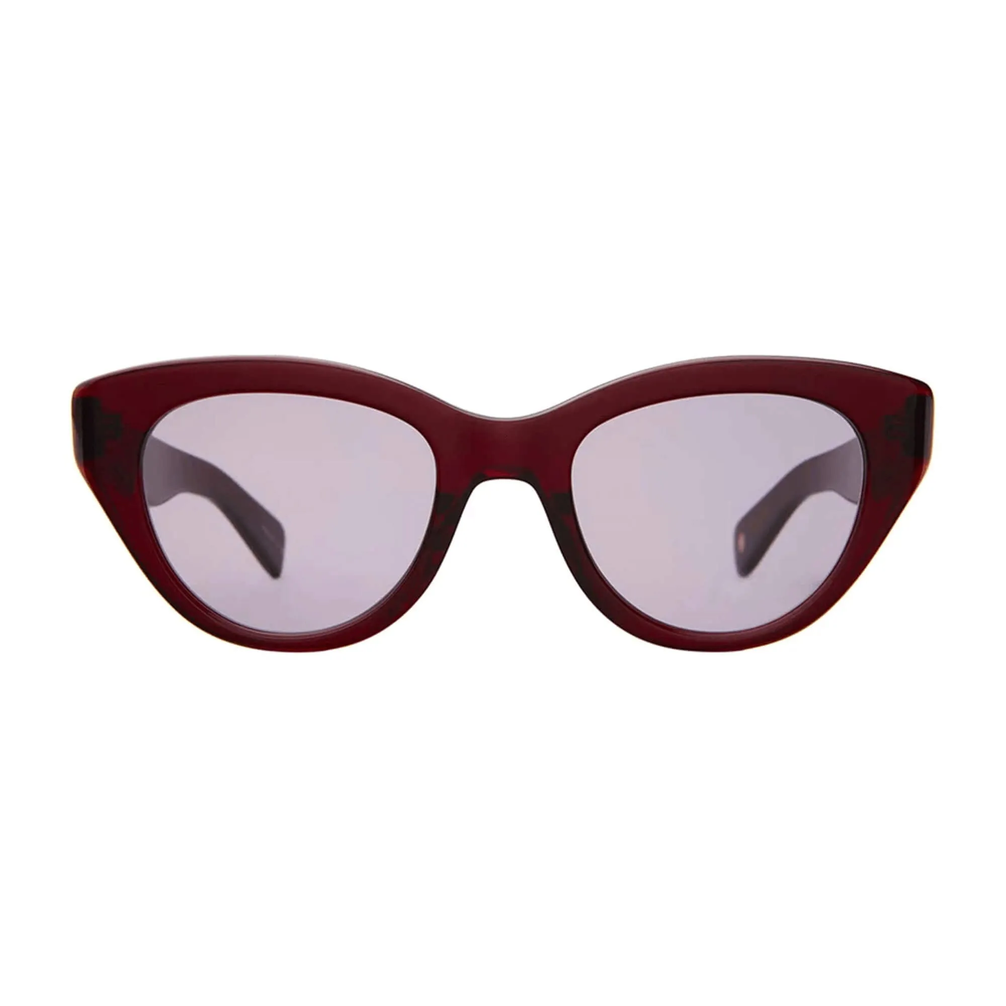 Garrett Leight Women's Sunglasses - Merlot Full Rim Cat Eye Frame | DOTTIE MER/SFPLU