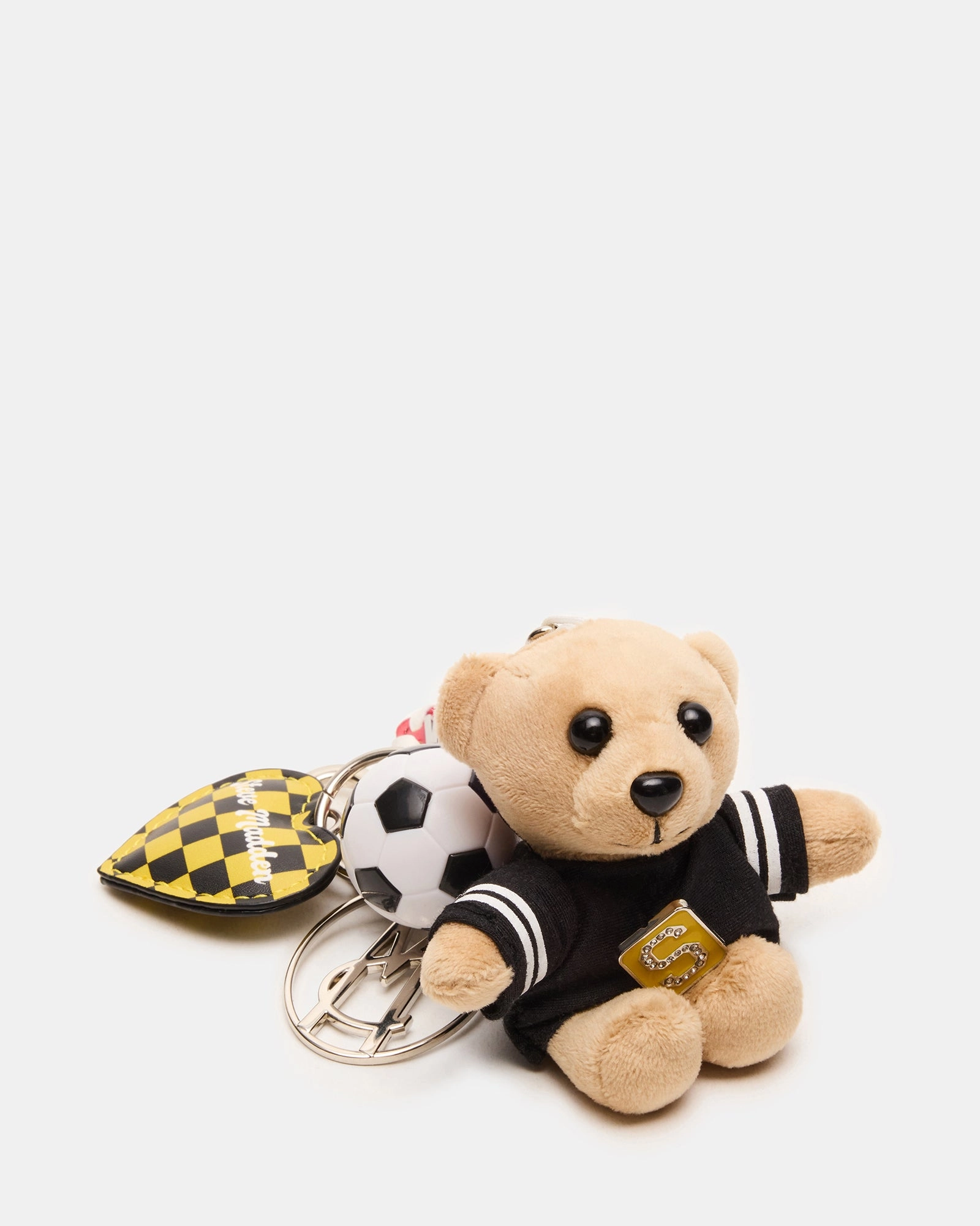 GOAL BAG CHARM BLACK/YELLOW