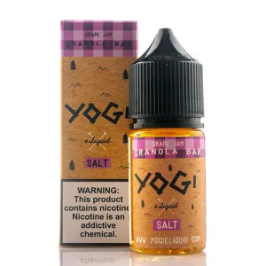 Grape Jam Granola Bar Salt - Yogi E-Juice
