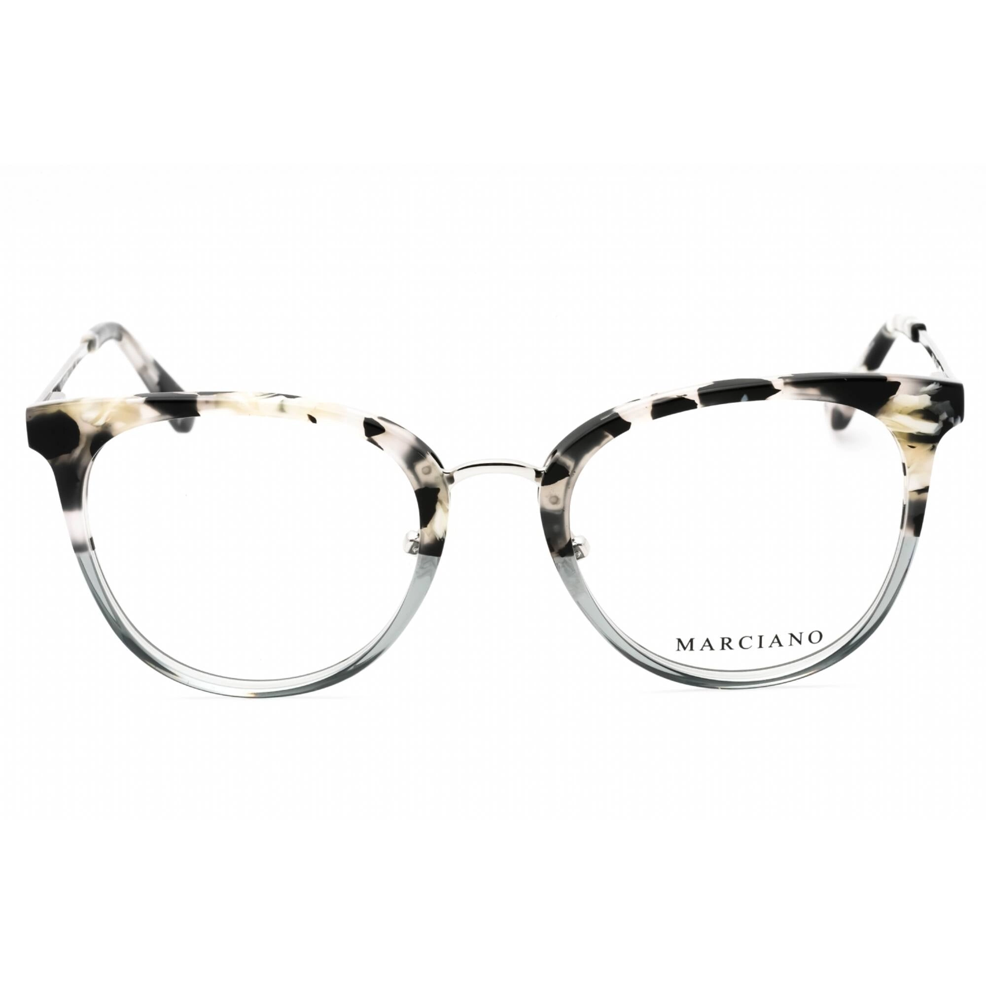 Guess By Marciano Women's Eyeglasses - Havana/Other Acetate Cat Eye Frame | GM0351 056