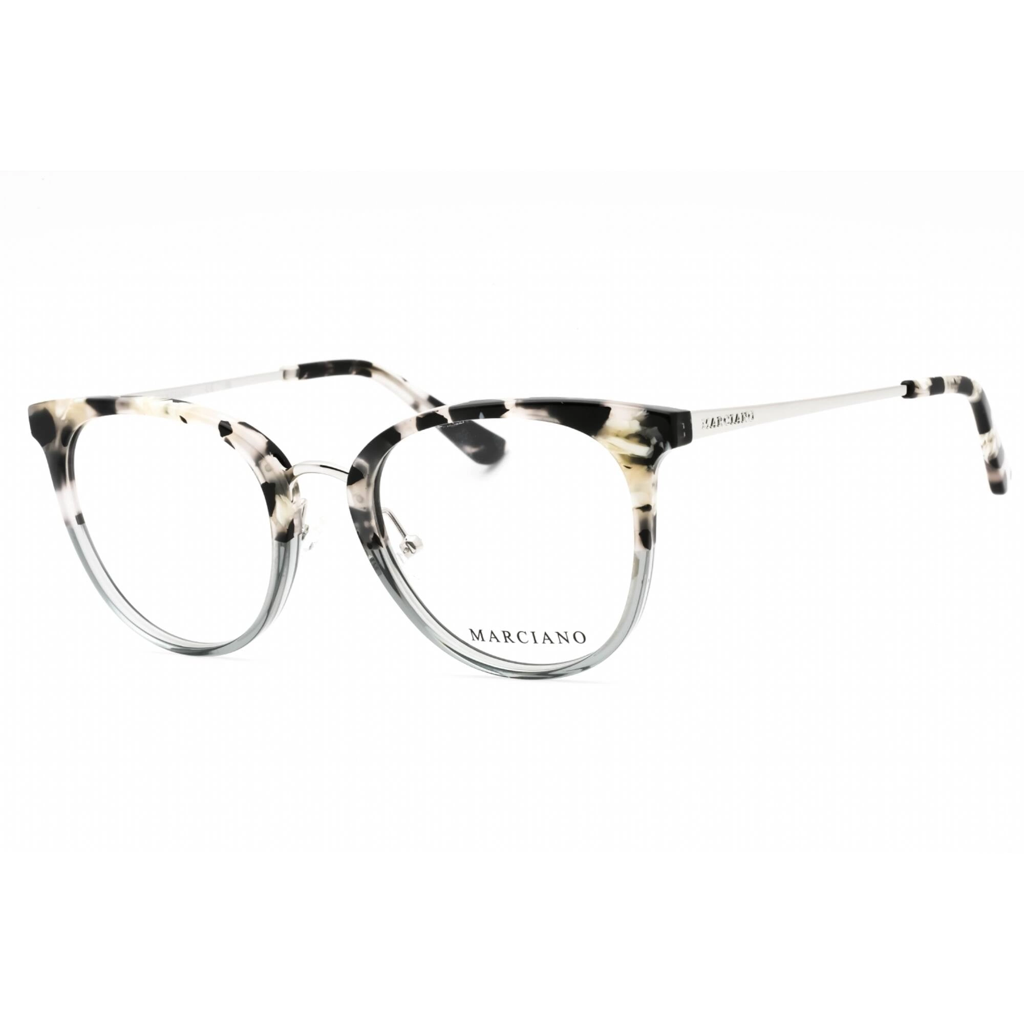 Guess By Marciano Women's Eyeglasses - Havana/Other Acetate Cat Eye Frame | GM0351 056