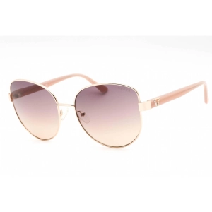 Guess Factory Women's Sunglasses - Shiny Rose Gold Cat Eye Shape Frame | GF6172 28F