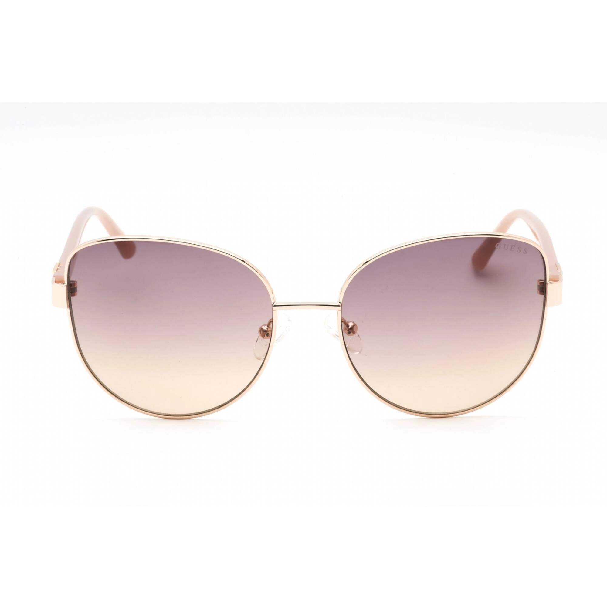 Guess Factory Women's Sunglasses - Shiny Rose Gold Cat Eye Shape Frame | GF6172 28F