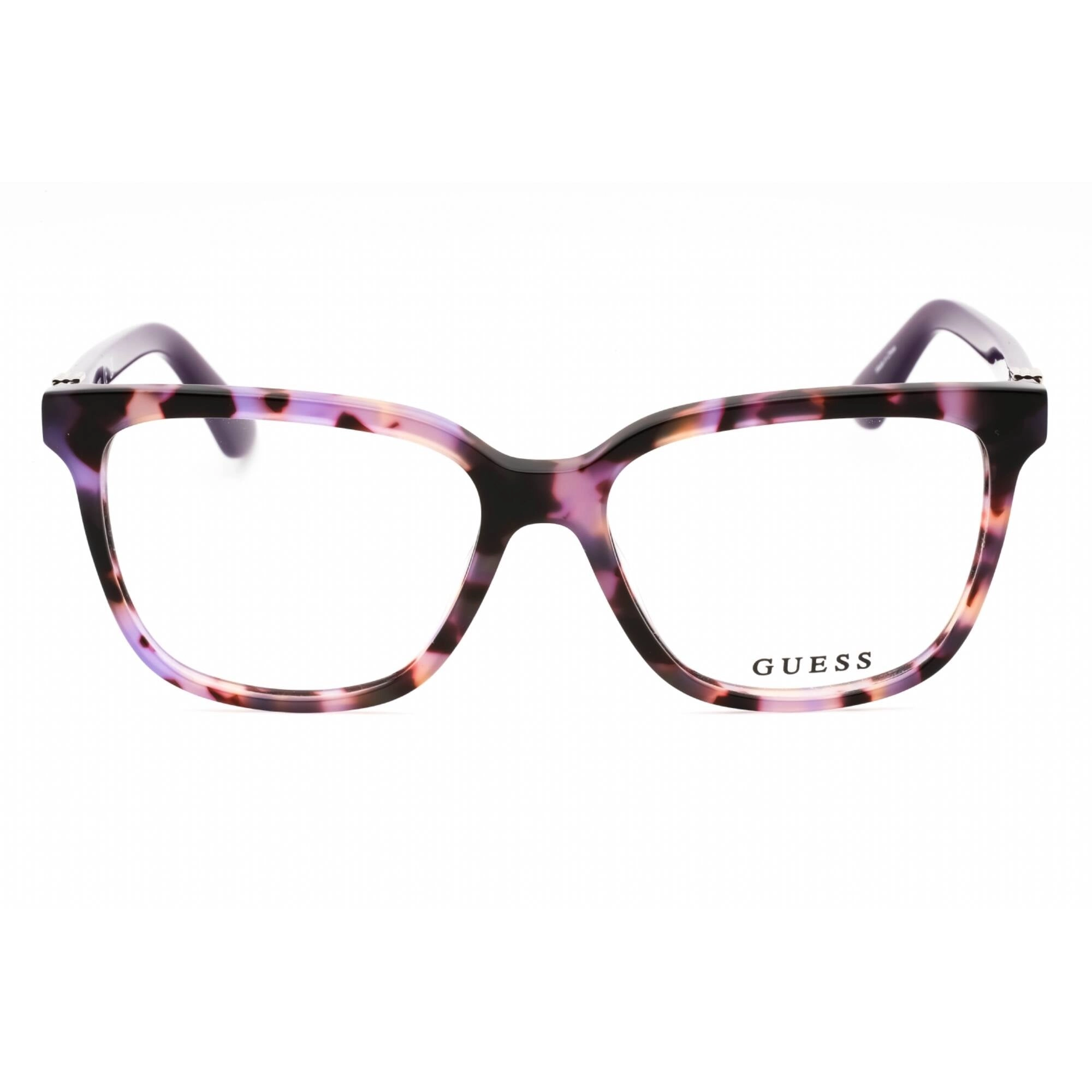 Guess Women's Eyeglasses - Violet/Other Square Full Rim Acetate Frame | GU2937 083