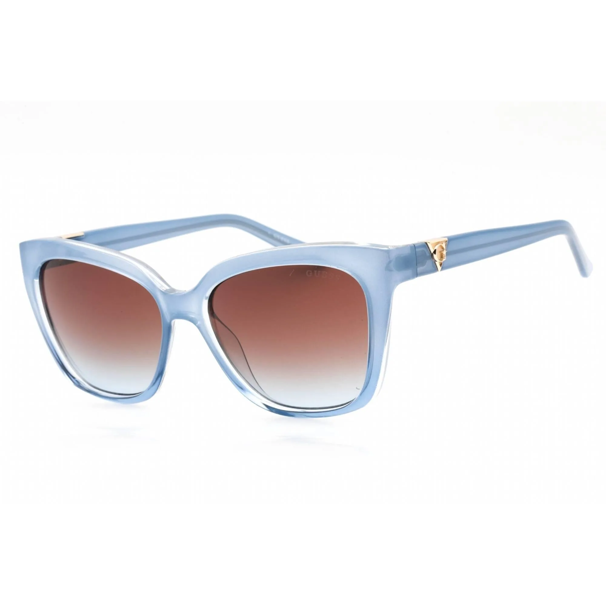 Guess Women's Sunglasses - Full Rim Blue/Other Plastic Rectangular Frame | GU7878 92F