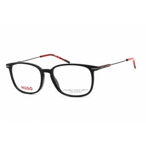 Hugo Women's Eyeglasses - Full Rim Rectangular Black Plastic Frame | HG 1205 0807 00