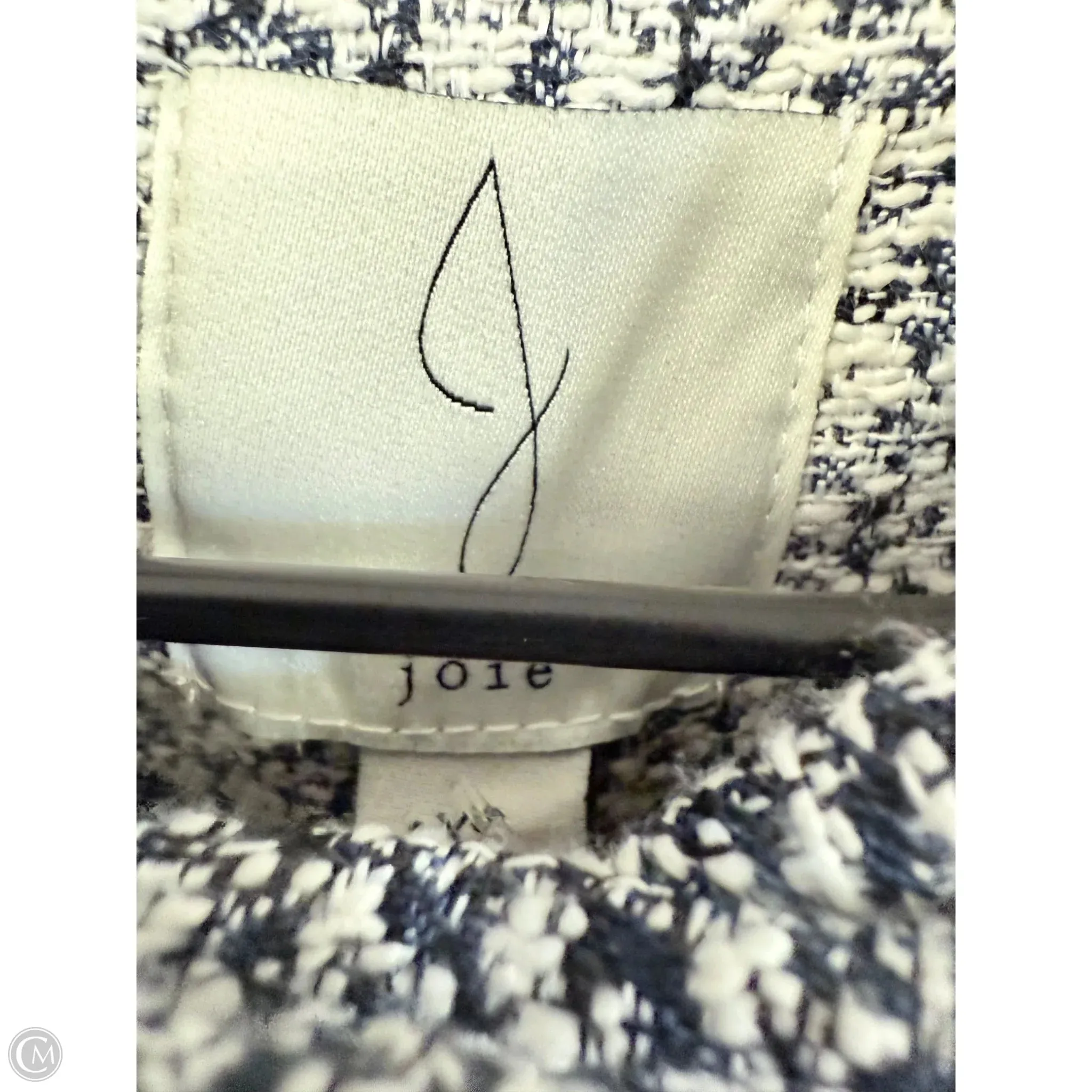 Jacket Other By Joie In Blue & White, Size: Xs