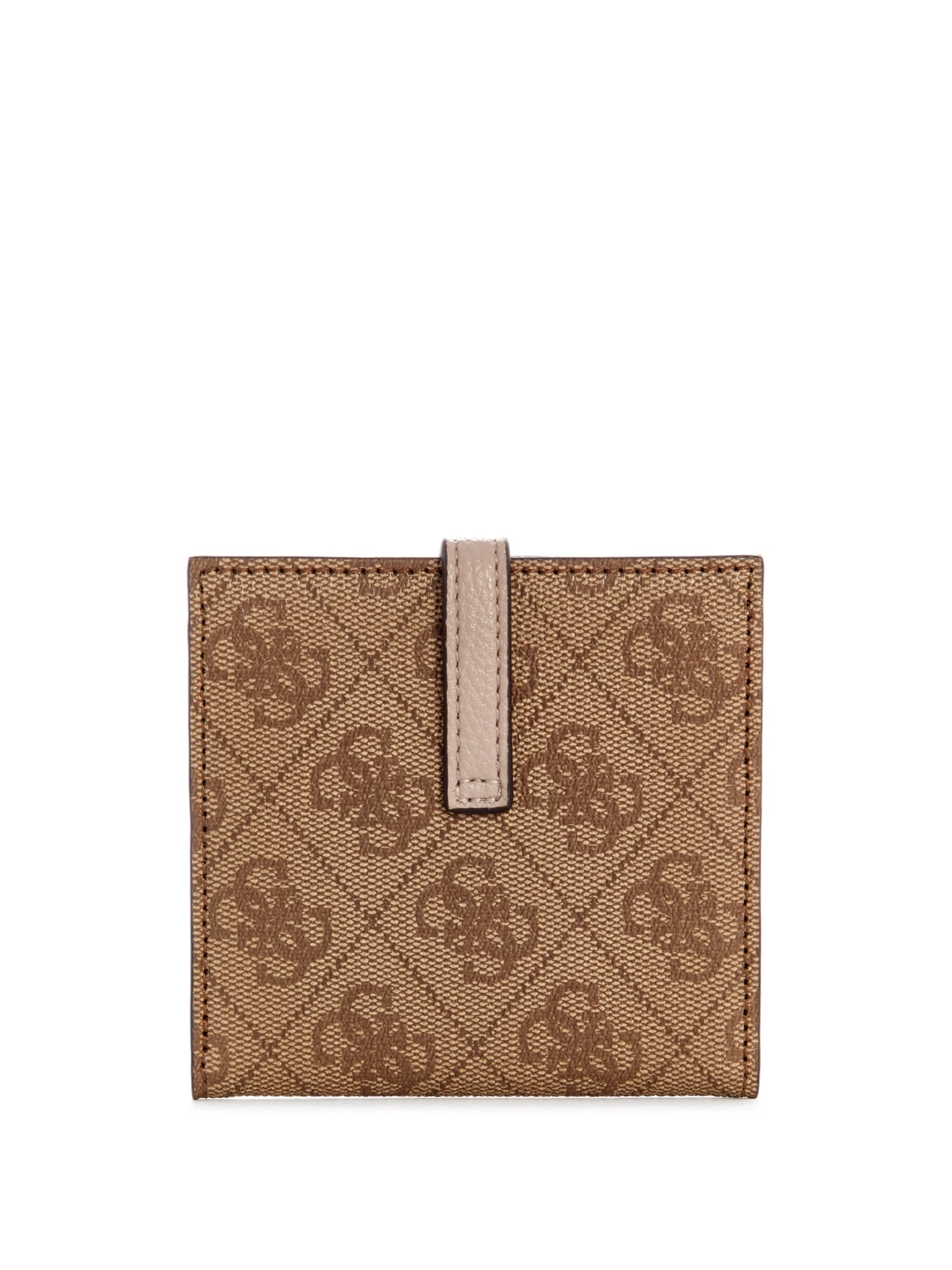 Latte Laurel Tab Card Case