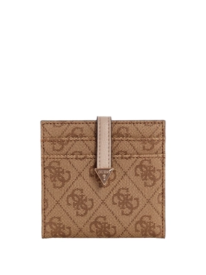 Latte Laurel Tab Card Case