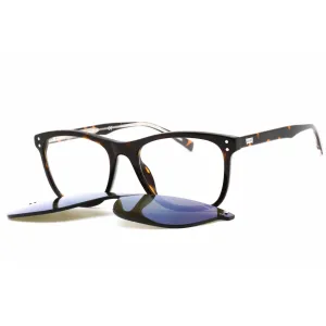 Levi's Women's Sunglasses Havana Plastic Full Rim Round Frame | LV 5013/CS 0086 3U