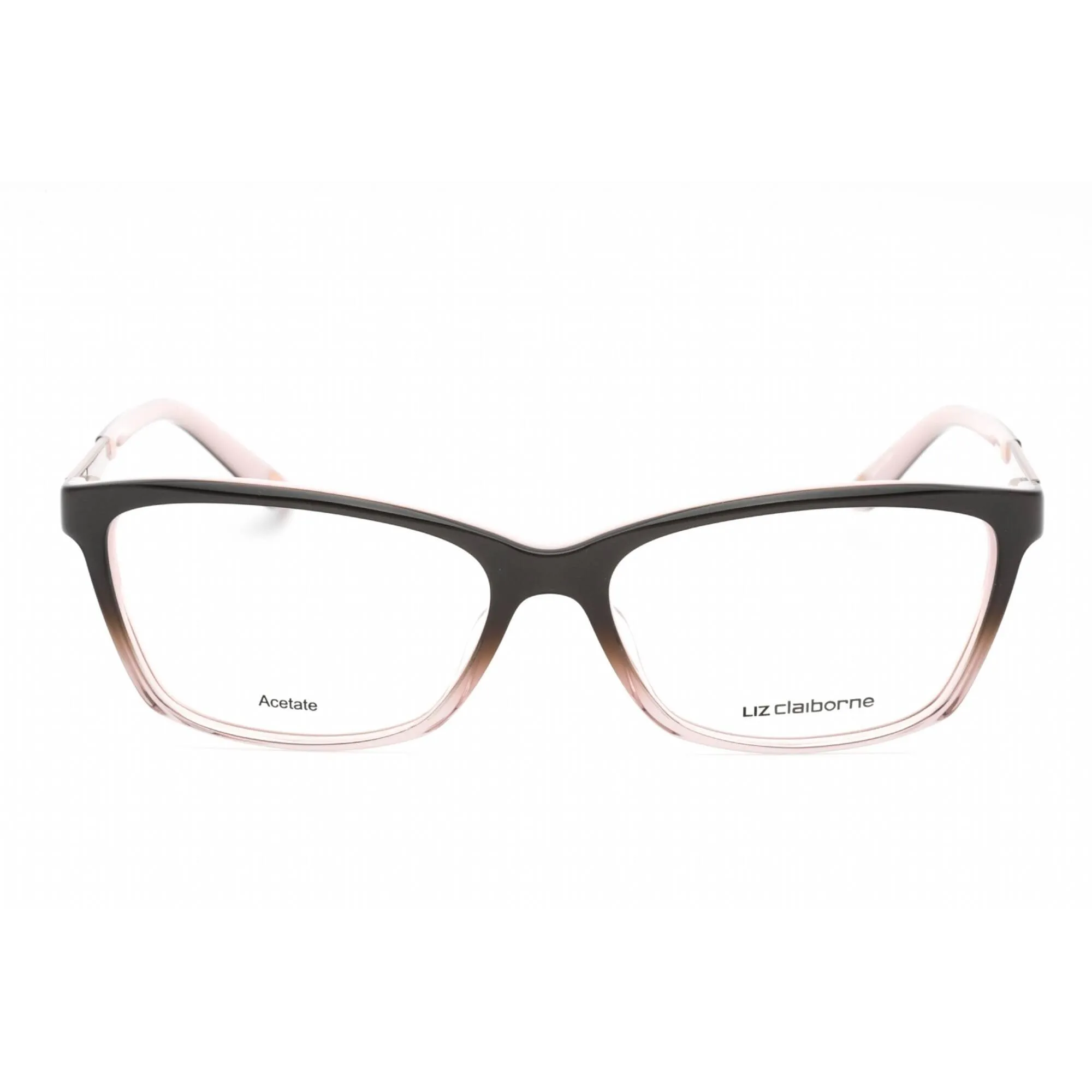 Liz Claiborne Women's Eyeglasses - Pink Gradient Cat Eye Plastic Frame | L 646 0HAQ 00