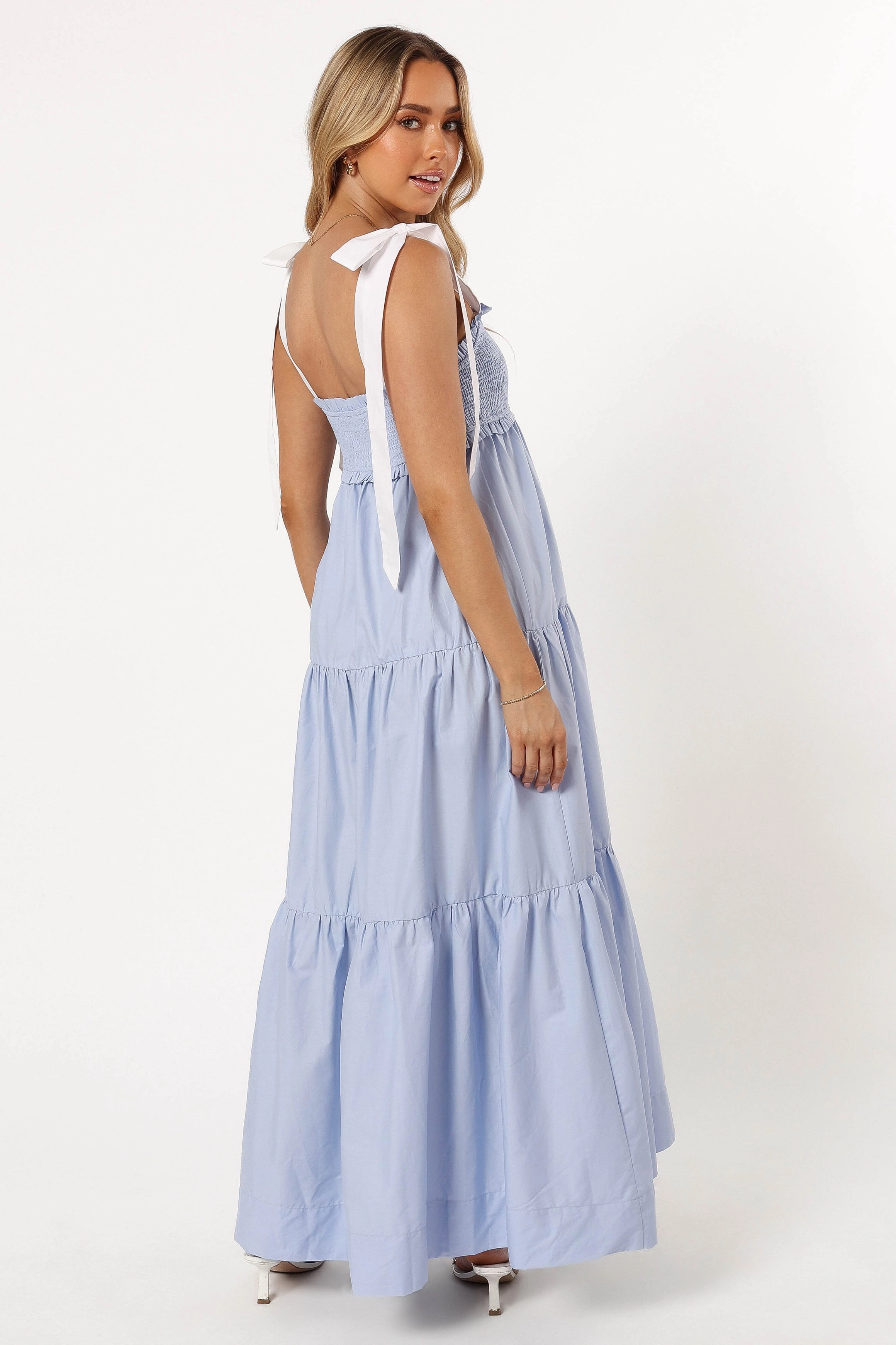 Lyrah Midi Dress - Sky