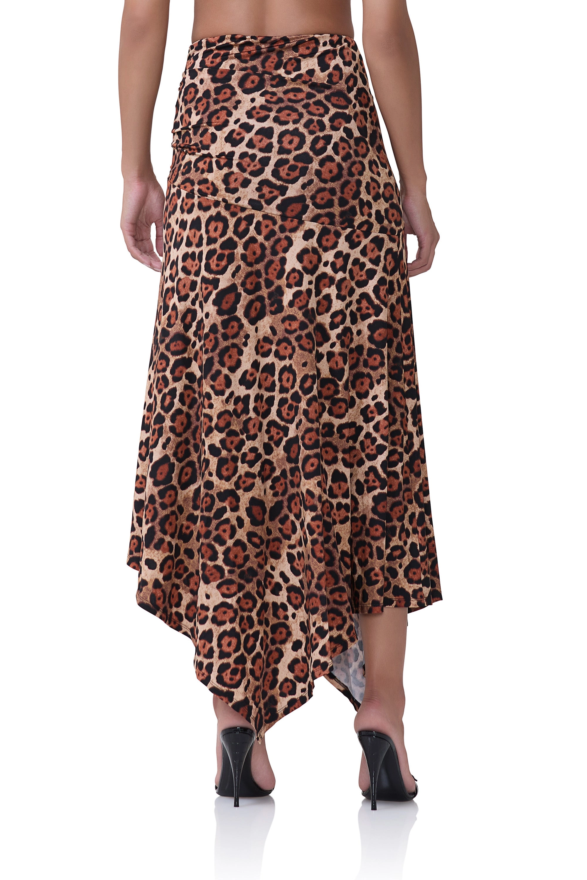 Mattie Skirt - Cocoa Leopard