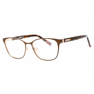 Missoni Women's Eyeglasses - Gold Brown Cat Eye Full Rim Frame | MIS 0062 001Q 00