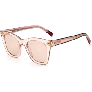 Missoni Women's Sunglasses - Nude Plastic Cat Eye Frame Brown Lens | MIS 0046/S 0FWM