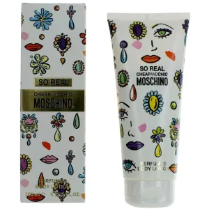 Moschino Women's Body Lotion - Cheap and Chic So Real Floral Fruity Fragrance, 6.7 oz
