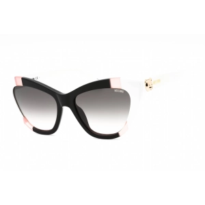 Moschino Women's Sunglasses - Black Pink Cat Eye Full Rim Frame | MOS122/S 03H2 JP