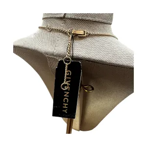 Necklace Luxury Designer By Givenchy In Gold