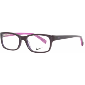 Nike Women's Eyeglasses - Concord Fuchsia Plastic Rectangular Frame | NIKE 5513 515